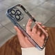 thumbnail image 4 of Luxury New Clear Case For IPhone 15 14 11 12 13 14 Pro Max 15 Plus Transparent Phone Case Shockproof Bumper Silicone Back Cover, 4 of 5