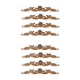 thumbnail image 1 of Apliques Y Calcomanías de Madera de 8 Piezas, Sin Pintar, Apliques Decorativos de Madera Tallada para Bricolaje, para Armario Puerta Cama Guardarropa, 1 of 5