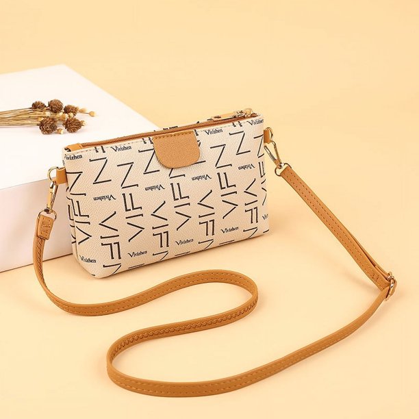 Bolso de mano sencillo de moda, bolso de mujer con estampado, pequeño bolso cuadrado, bolso de hombro combinable para mujer