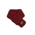 thumbnail image 1 of Qarigey Bufanda para niños Cómoda para mantener el calor Bufandas flexibles para niños pequeños Accesorios de ropa exquisitos Accesorio de ropa para Accesorios de disfraces Vino rojo 120cmx8cm Qarigey AP009116-11, 1 of 6