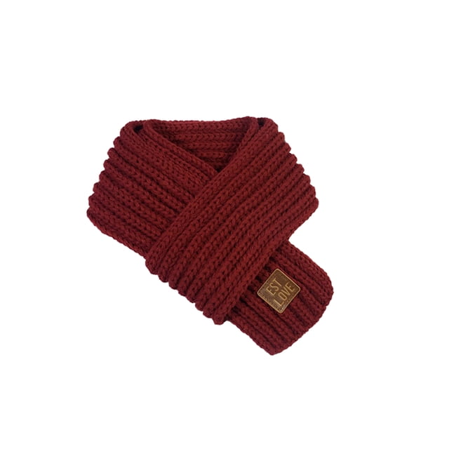 Qarigey Bufanda para niños Cómoda para mantener el calor Bufandas flexibles para niños pequeños Accesorios de ropa exquisitos Accesorio de ropa para Accesorios de disfraces Vino rojo 120cmx8cm Qarigey AP009116-11
