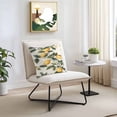 thumbnail image 4 of Outdoor Waterproof Pillow Covers Pack of 2, Summer Plant Watercolor Yellow Lemon Farm Decorative Throw Pillowcases Cushion Covers for Garden Patio Tent Sofa Couch, 26x26 inch, 4 of 8