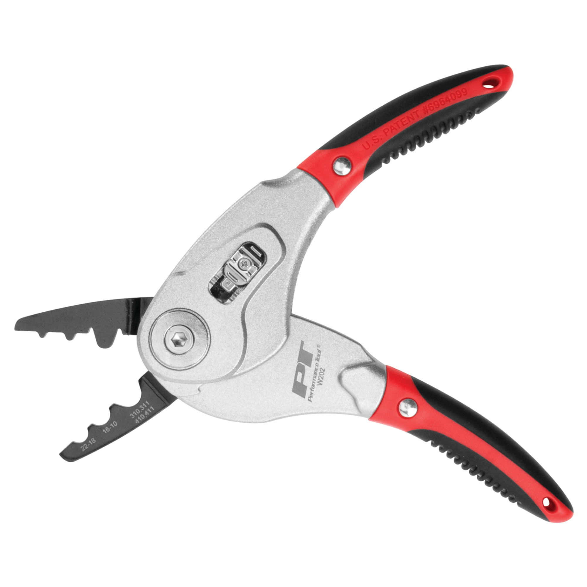 Performance Tool W202 2-In-1 Wire Stripper Pliers and Crimping Tool