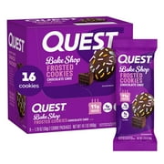 Quest Bake Shop Frosted Cookies, Chocolate Cake Flavor, 10g Protein, 8 Count