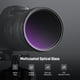 thumbnail image 4 of Filtro ND variable NEEWER de 72 mm ND2-32, 4 of 9