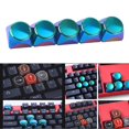 thumbnail image 3 of Teclas de 5 teclas Baoblaze Juego de teclas de aleación de aluminio Colores Barra espaciadora del teclado, 3 of 8