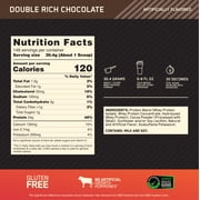 Optimum Nutrition, Gold Standard 100% Whey Protein Powder, Double Rich Chocolate, 10 lb, 149 Servings