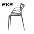 thumbnail image 4 of Set De 4 Sillas Comedor Nealtican Exterior Interior Pvc Gris EKE Life Home GC015, 4 of 6