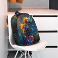 thumbnail image 3 of Easygdp Neon Seahorse Underwater Realm Mochila Ligera de 15 Pulgadas para Estudiantes, Mochila Cómoda para la Escuela y Viajes, Correas Ajustables, 3 of 6