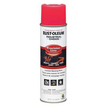 RUST-OLEUM Line Marking Paint,17 oz.,Fl Pink