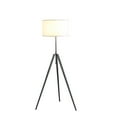 thumbnail image 6 of 64" - 47" In Mid-Century Adjustable Tripod Chrome/Silver Metal Floor Lamp, 6 of 6