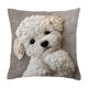 thumbnail image 1 of Silla Linda para Dormitorio, Adorable Animales Cobertura de Almohada 45x45cm con Bordado Falso, Poliéster Suave para la Decoración Del Sofá, Silla Almohadas Decorativas, 1 of 6
