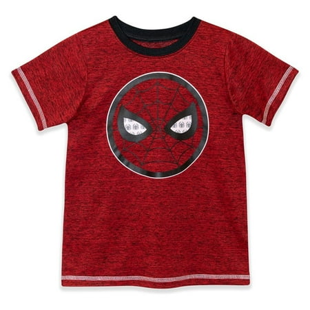

Marvel Toddler Boys Spider-man Red Mask Tee 2T