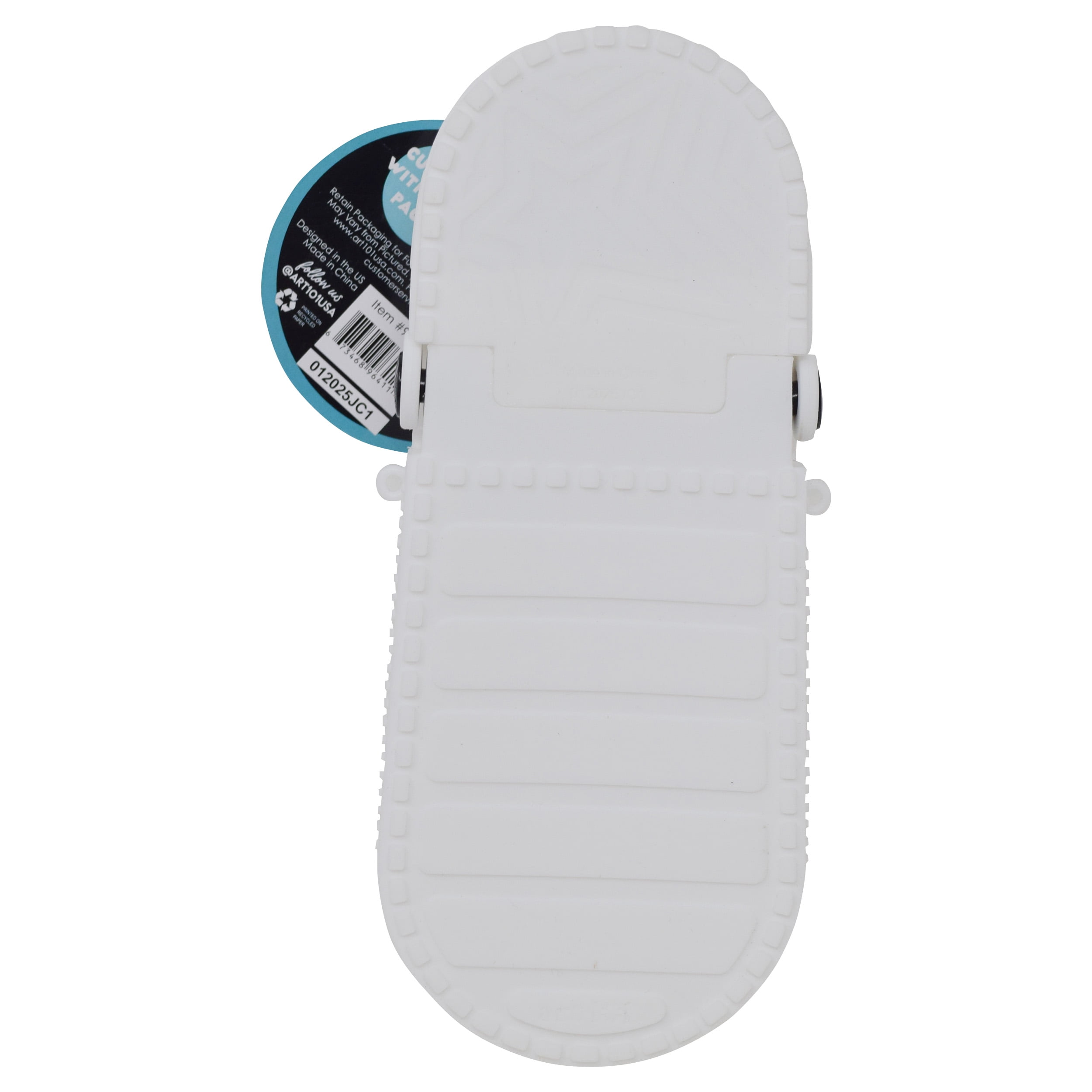Art 101 Charm Pencil Pouch in White-Back to School, for Students