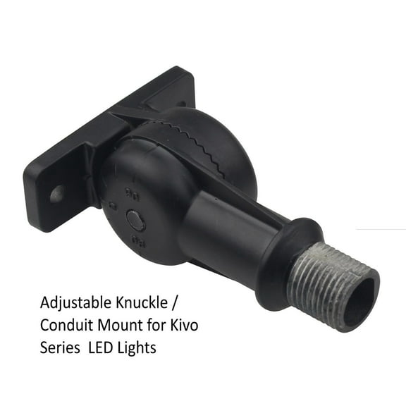 Conduit Threaded Mount / Knuckle Mount for 30 to 50 Watt Kivo LED Flood Lights