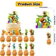 thumbnail image 4 of 32-Piece For Dinosaur Train Cartoon-Themed Birthday Party Decorations Set – Includes Backdrop, Cake Topper, 12 Cupcake Toppers, and 18 Balloons, 4 of 5