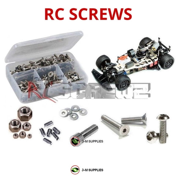RCScrewZ Stainless Steel Screw Kit kyo038 for Kyosho Super-Ten GP Four II RC Car | SET