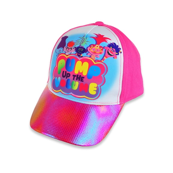Trolls Pump The Volume Girls' Baseball Cap (One Size) - one color, one size