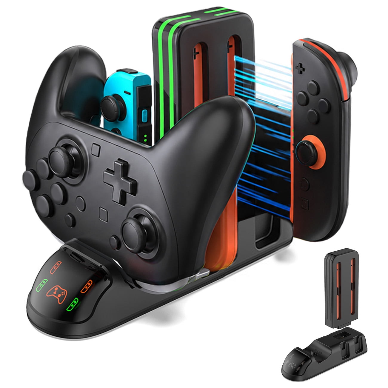 スイッチ本体　ニンテンドーSwitch Dock コントローラー Tokluck Switch TV Dock with Joycon Charger 4K HDMI Adapter
