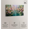 thumbnail image 2 of Picturesque Colors Canvas Colorful Floral Art by Art Remedy, Gallery Wrapped, 15 x 10, 2 of 7