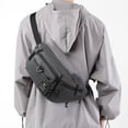 thumbnail image 5 of Rawiri, nueva tendencia, bolso para deportes al aire libre, bolso de mensajero informal de nailon resistente al agua, bolso de cajero, mochila simple, 5 of 5