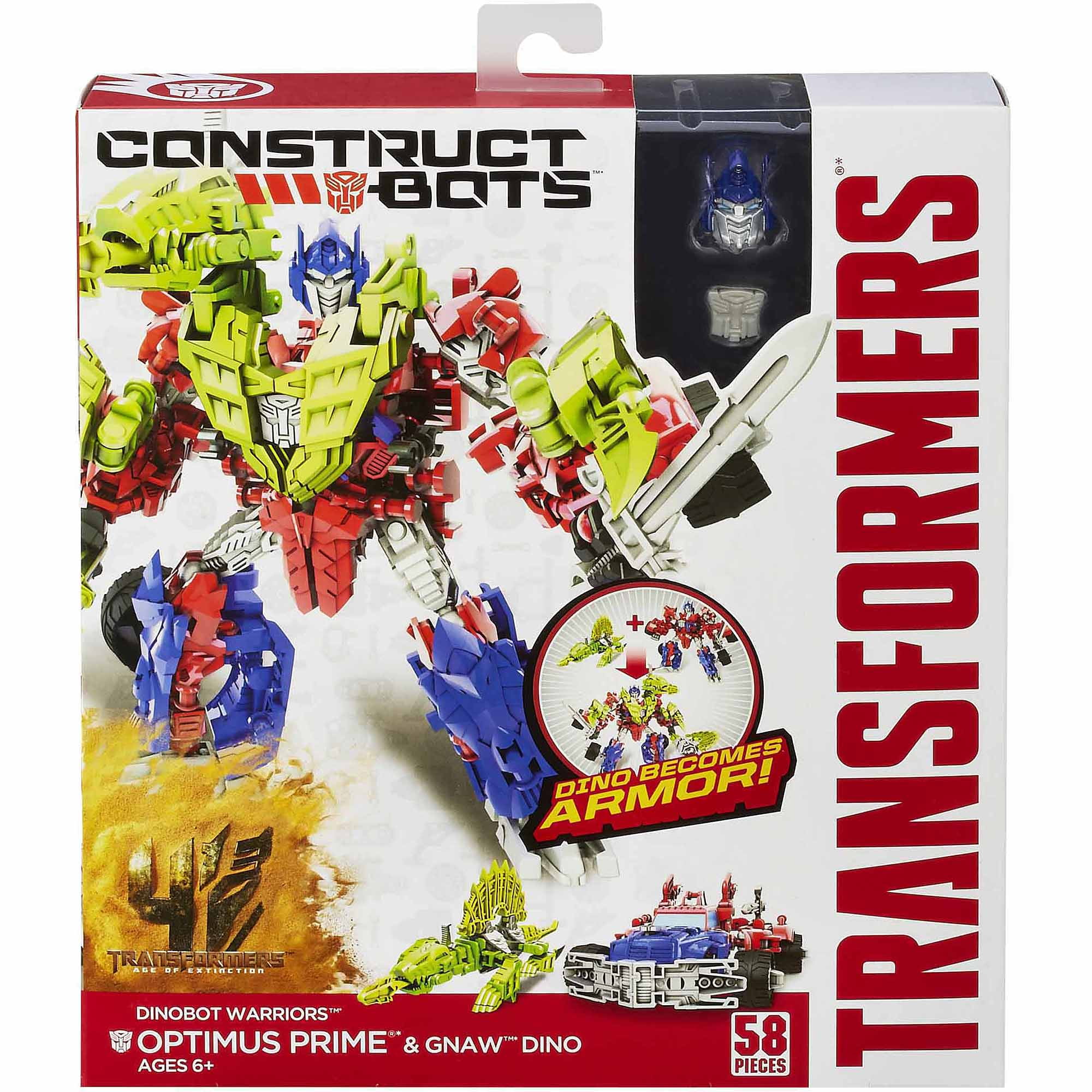 Free toys Transformer Construct A Bots Dino Warriors 2 Figure Bargain Bundle