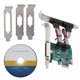 thumbnail image 1 of ST36 PCI-E a 2 puertos serie + 1 puerto paralelo Adaptador de tarjeta combinada Convertidor Tarjeta vertical, 1 of 8