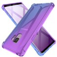 thumbnail image 1 of Funda para teléfono celular KIOMY Galaxy S9 a prueba de golpes, morado y azul, 1 of 6