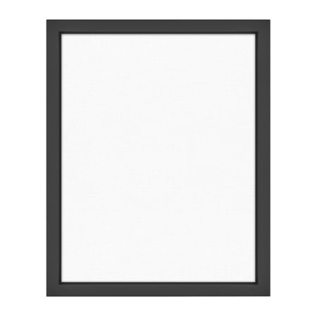 MCS Canvas Float Frames 16x20 Frame, Black Frame for Finished Canvases, Vertical & Horizontal Wall Hanging Large Frame with Adhesive for Canvas Paintings (1-Pack)