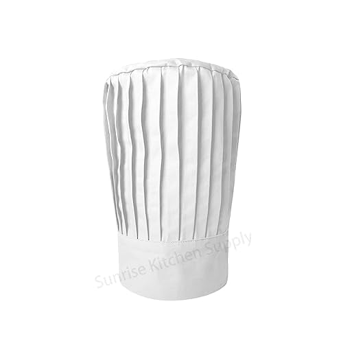 Tall Chef Hat in White