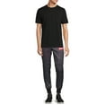 thumbnail image 2 of Retro Stitch Men's Drip Streak Print Interlock Knit Jogger Sweatpants, Sizes S-2XL, 2 of 5