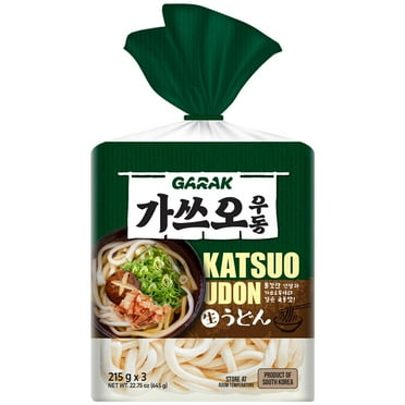 GARAK Katsuo Soup Udon with Seasoning 215g x 1pcs [215g/7.58oz]