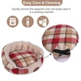 thumbnail image 6 of Lucky Monet Pet Bed Soft Warm Pet Cuddler Reversible Cushion for Dog Cat 23.6x23.6x8.7", 6 of 7