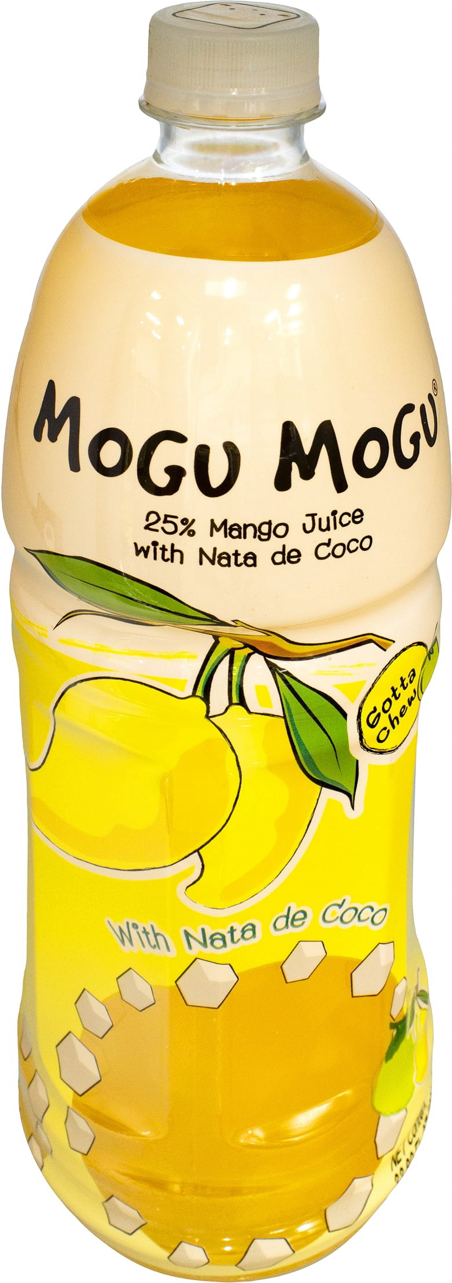 (2 pack) Mogu Mogu Mango & Coconut Gel Juice, 33.8 Fl Oz.