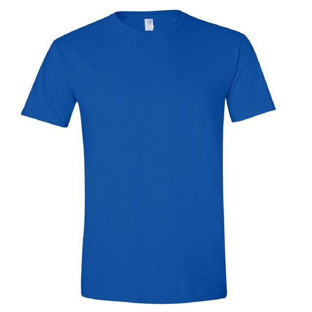 Gildan - Suave básica camiseta de manga corta para hombre - 100% algodón gordo (Real)