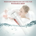 thumbnail image 4 of Facial Hair Removal for Women, Painless Portable Hair Remover Devices, Cordless Electric Razor, Epilators Trimmer Beauty Tools White, 4 of 6