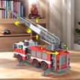 thumbnail image 4 of Set de construcción BYWBRICKIFY Camión de Bomberos 720 piezas Juguete STEM, 4 of 7