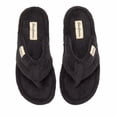thumbnail image 5 of Dearfoams Women's Wrenley Terry Thong Flip Flop House Slipper, 5 of 9