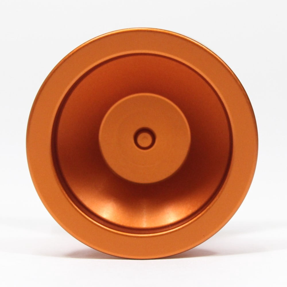 One Drop ThruLine Yo-Yo - 7075 Aluminum Yo-Yo (Orange)
