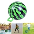 thumbnail image 4 of Bola De Piscina De Sandía, Pelota De Playa Inflable De Juguete, Pelota Inflable De 7,9 Pulgadas, Pelota Que Rebota En El Agua, Pelota De Agua Para Niños, Juguete De Verano 2 Uds. Moyic OD013598-00, 4 of 6