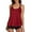 Red, variant on Clearance! Hontri Tankini Swimsuits for Women Swimwear Control Flowy Tank Two with Boyshorts Top Tummy Bathing for Women Suits Swimsuits Swimwears Tankinis Set Black,L