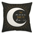 thumbnail image 2 of Creative Products The Moon Made Me Do It 18 x 18 Spun Poly Pillow, 2 of 2