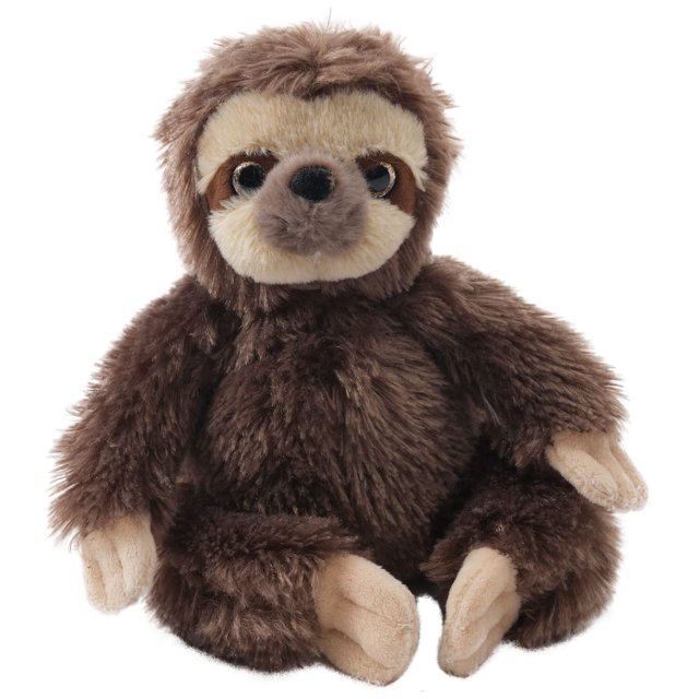 Bearington Lil' Speedy - Peluche pequeño, diseño de perezoso de tres dedos, 6,5 pulgadas