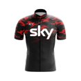 thumbnail image 2 of Maillot de ciclismo de manga corta de verano para hombre, camiseta de ciclismo de montaña, transpirable, de tricota, ropa deportiva para equipo profesional de montaña 2023, 2 of 5