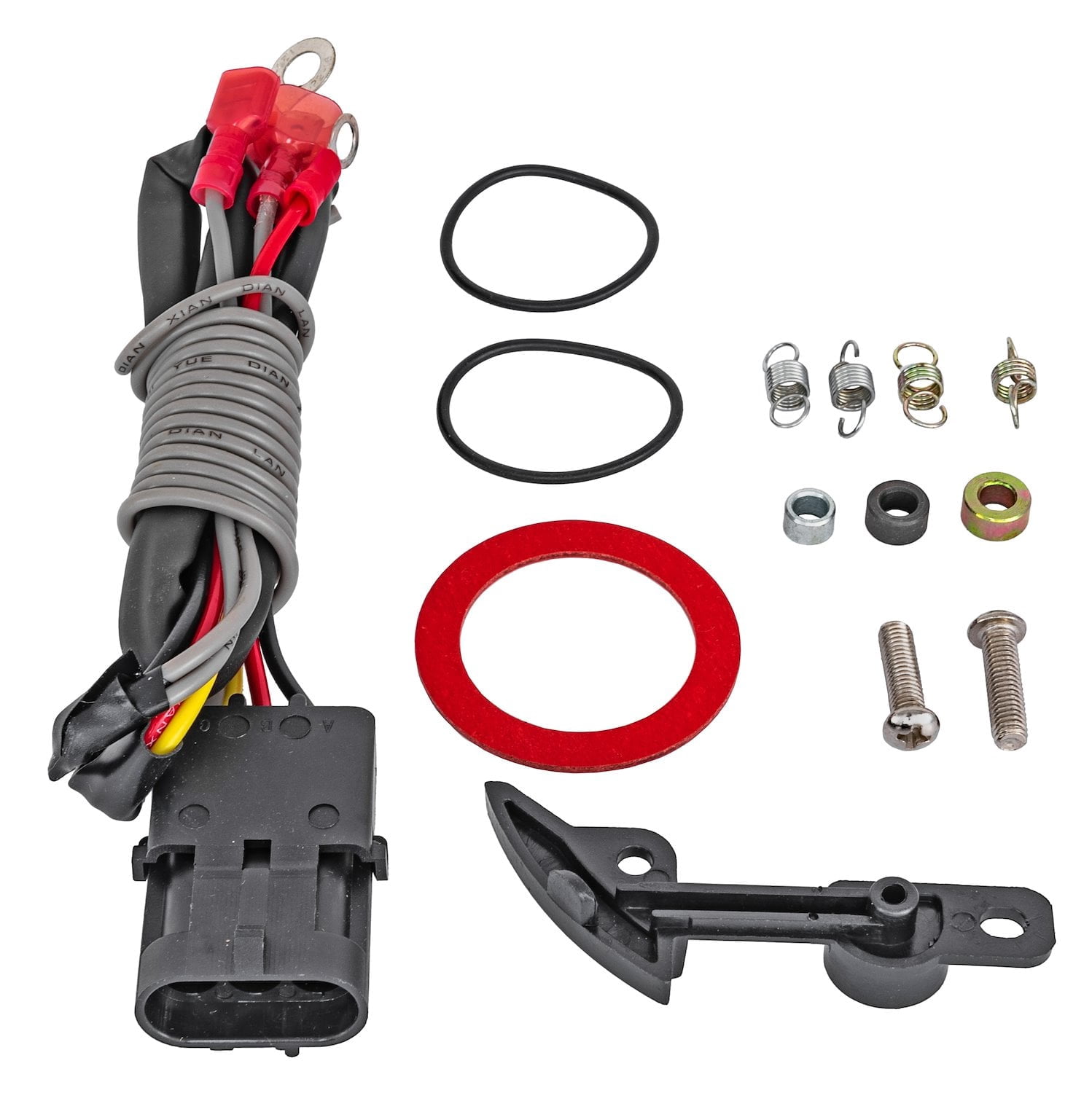 JEGS SSR Pro Series Billet Distributor for Chevy Small Block and Big Block V8 Engines [Red Cap]