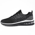 thumbnail image 1 of Funie Hommes Femmes Espadrilles Respirantes à Lacets à Coussin d'Air Course Jogging Chaussures d'Entraînement, 1 of 8