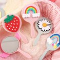 thumbnail image 4 of MasteelfCA Miroir de Voyage avec Poignée Portable, Miroir de Maquillage Adorable pour Femmes, 4 of 8