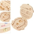 thumbnail image 6 of PBPBOX Wooden Baby Tooth Box for Storage Sturdy and with Assorted Color 0.5 inch x 2.3 inch x 1.8 inch, 6 of 8