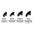 thumbnail image 4 of 6 Month Supply - Purrdy Paws Black Soft Nail Caps for Kittens Claws - Extra Adhesives, 4 of 4
