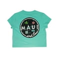 thumbnail image 4 of Maui and Sons Real Pure Short Sleeve Girl's T-Shirt Crew Neck Graphic Tee Inspired by California Surf Culture & Designed for Everyday Comfort, 4 of 4